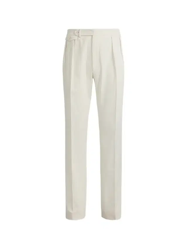Ralph Lauren Purple Label Men's Silk Straight-Leg Chino Trousers - Classic Cream