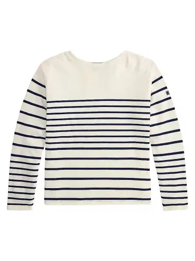 Polo Ralph Lauren Men's Relaxed-Fit Striped Jersey Sweatshirt - Newport Navy White - Size XXL | Thumbnail 1 Polo Ralph Lauren Men's Relaxed-Fit Striped Jersey Sweatshirt - Newport Navy White - Size XXL | Thumbnail 1