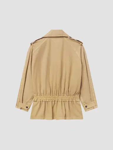 Frame Women's X Sotheby's Cotton Short Trench Coat | Thumbnail 8 Frame Women's X Sotheby's Cotton Short Trench Coat | Thumbnail 8