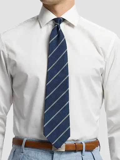 Ralph Lauren Purple Label Men's Stripe Silk Tie | Thumbnail 2