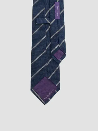 Ralph Lauren Purple Label Men's Stripe Silk Tie | Thumbnail 3