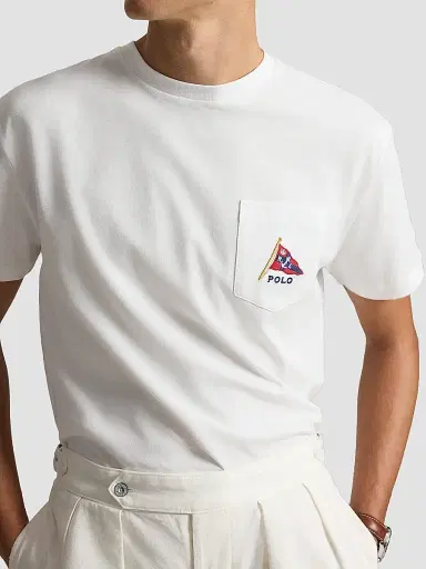 Polo Ralph Lauren Men's Classic-Fit Polo Bear Jersey T-Shirt - Newport Bear White - Size XXL | Thumbnail 5 Polo Ralph Lauren Men's Classic-Fit Polo Bear Jersey T-Shirt - Newport Bear White - Size XXL | Thumbnail 5