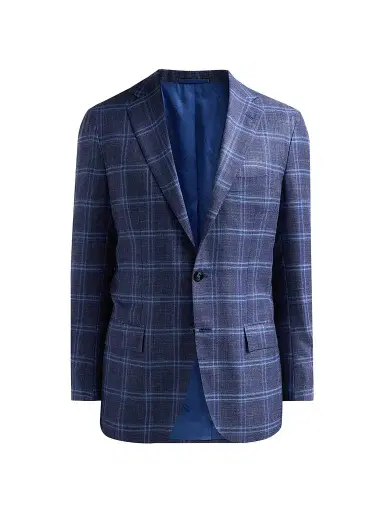 Kiton Men's Cashmere Plaid Single-Breasted Sport Coat | Thumbnail 1