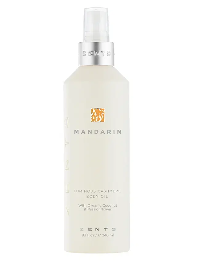 ZENTS Mandarin Luminous Cashmere Body Oil
