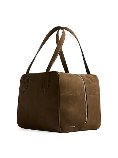 Altuzarra Women's Maxi Cubetto Suede Shoulder Bag | Thumbnail 3 Altuzarra Women's Maxi Cubetto Suede Shoulder Bag | Thumbnail 3