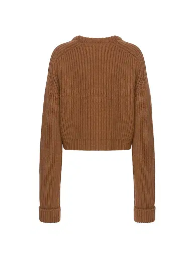 Malo Women's Cable-Knit Cashmere Sweater - Garofano | Thumbnail 3