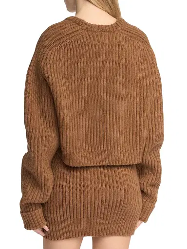 Malo Women's Cable-Knit Cashmere Sweater - Garofano | Thumbnail 6