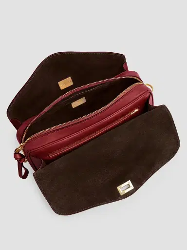Balenciaga Women's Le 7 Medium Shoulder Bag - Ruby Moka | Thumbnail 4