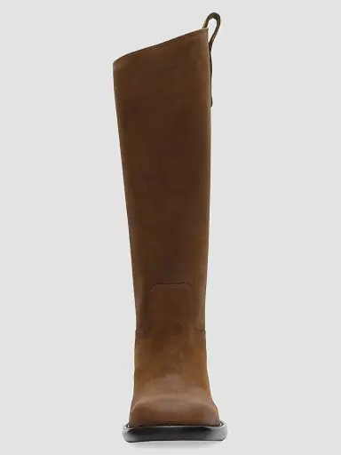 Burberry Women's Suede Cavalier Boots - Boat - Size 11 | Thumbnail 2 Burberry Women's Suede Cavalier Boots - Boat - Size 11 | Thumbnail 2