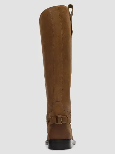 Burberry Women's Suede Cavalier Boots - Boat - Size 11 | Thumbnail 3 Burberry Women's Suede Cavalier Boots - Boat - Size 11 | Thumbnail 3
