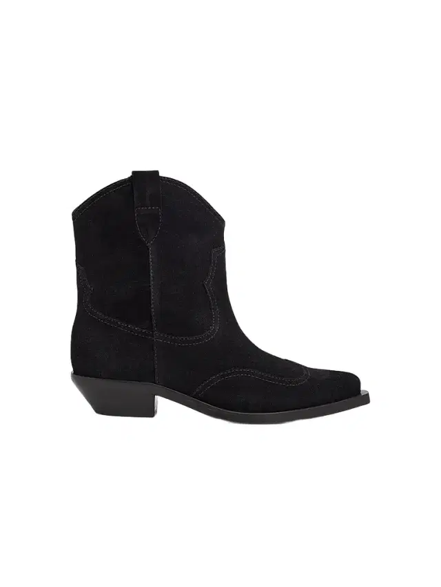 Schutz Women's Nash 30MM Suede Ankle Boots - Black