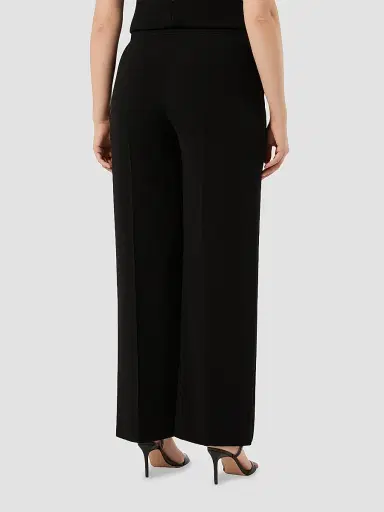Marina Rinaldi Women's Cady and Satin Trousers - Black - Size 14 | Thumbnail 4 Marina Rinaldi Women's Cady and Satin Trousers - Black - Size 14 | Thumbnail 4