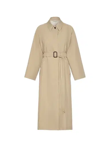 Weekend Max Mara Women's Water Repellent Gabardine Trench Coat | Thumbnail 1