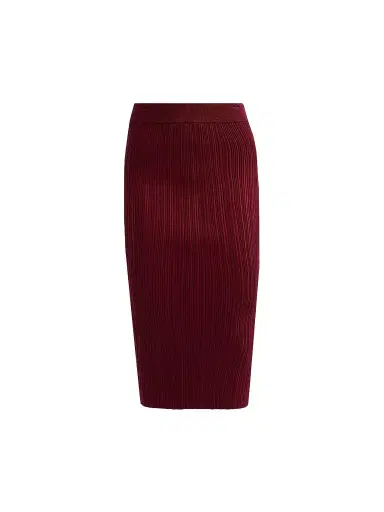 Chiara Boni La Petite Robe Women's Kalika Rib-Knit Midi-Skirt | Thumbnail 1