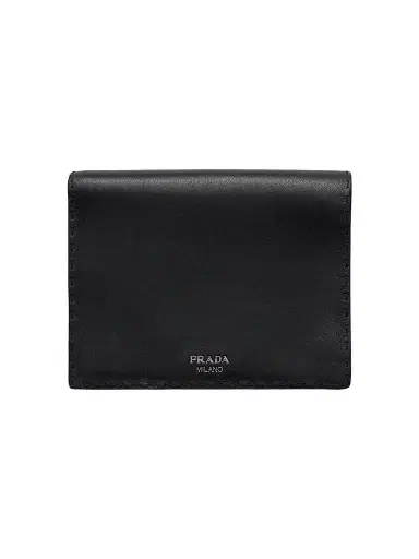 Prada Men's Antiqued Leather Wallet | Thumbnail 1 Prada Men's Antiqued Leather Wallet | Thumbnail 1