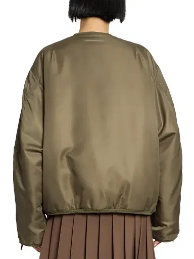 MM6 MAISON MARGIELA Women's Bomber Jacket - Khaki - Size 8 | Thumbnail 5