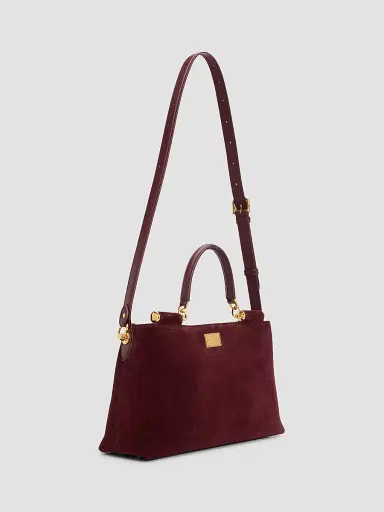 Dolce & Gabbana Women's Vittoria Suede Shoulder Bag | Thumbnail 2