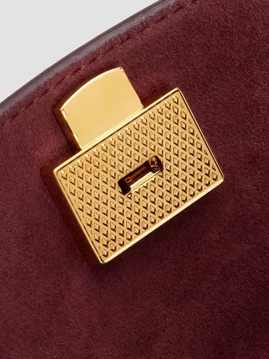 Dolce & Gabbana Women's Vittoria Suede Shoulder Bag | Thumbnail 4