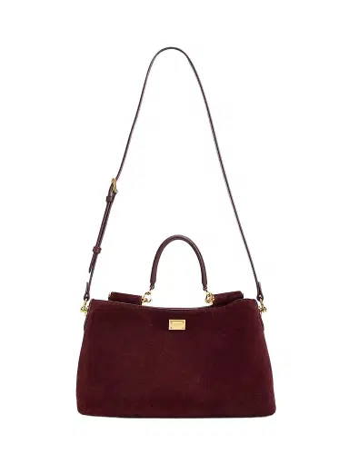 Dolce & Gabbana Women's Vittoria Suede Shoulder Bag | Thumbnail 1