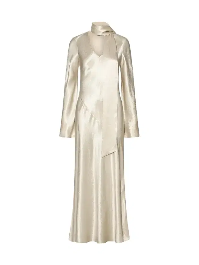 Marella Women's Satin Dress - Wool White
