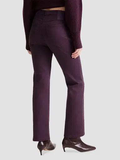 Marella Women's New Flared Five Pocket Jeans | Thumbnail 4