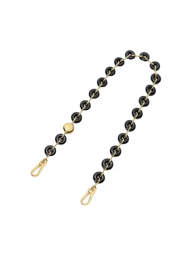 Loewe Women's Goldtone Beaded Chain Strap | Thumbnail 1 Loewe Women's Goldtone Beaded Chain Strap | Thumbnail 1
