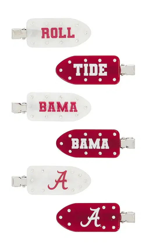 BaubleBar University Of Alabama Hair Clip Set