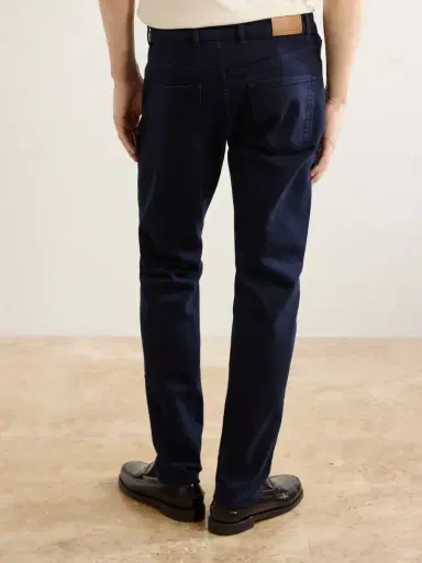 Peter Millar Fairfield Straight-Leg Garment-Dyed Jeans - Men | Thumbnail 4