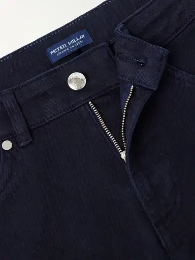 Peter Millar Fairfield Straight-Leg Garment-Dyed Jeans - Men | Thumbnail 6