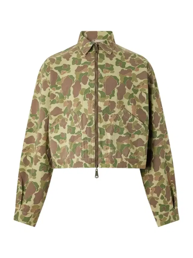 KAPITAL Drizzler Reversible Herringbone Camouflage-Print Cotton Blouson Jacket - Men