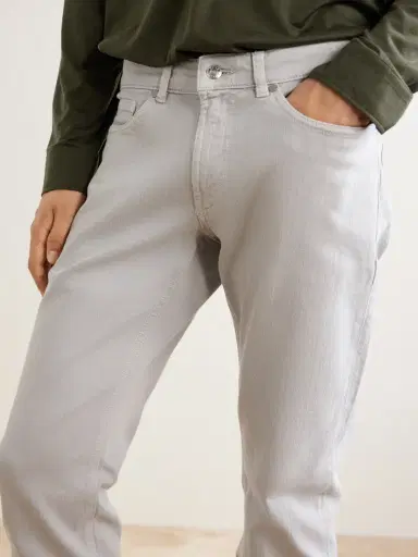 Peter Millar Fairfield Straight-Leg Garment-Dyed Jeans - Men | Thumbnail 5