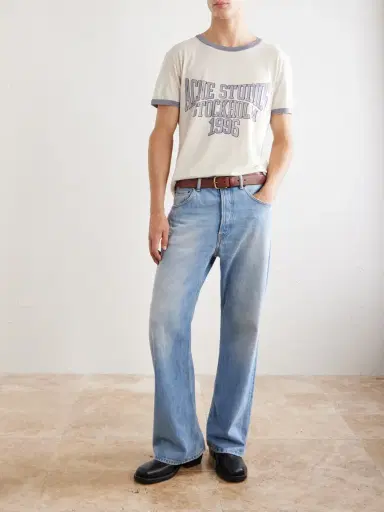 Acne Studios Logo-Print Cotton-Jersey T-Shirt - Men | Thumbnail 2 Acne Studios Logo-Print Cotton-Jersey T-Shirt - Men | Thumbnail 2