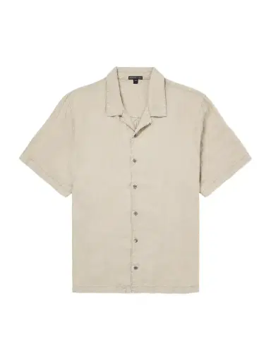 James Perse Convertible-Collar Linen Shirt - Men | Thumbnail 1