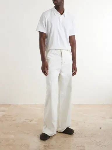 James Perse Lotus Cotton-Jersey Polo Shirt - Men | Thumbnail 2 James Perse Lotus Cotton-Jersey Polo Shirt - Men | Thumbnail 2