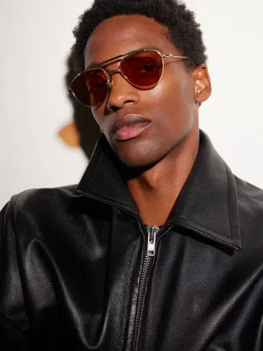 Jacques Marie Mage Flynn Aviator-Style Gold-Tone Metal Sunglasses - Men | Thumbnail 5 Jacques Marie Mage Flynn Aviator-Style Gold-Tone Metal Sunglasses - Men | Thumbnail 5
