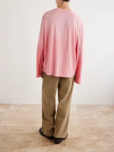 Acne Studios Edden U 1996 Logo-Print Distressed Cotton and Hemp-Blend T-Shirt - Men | Thumbnail 4