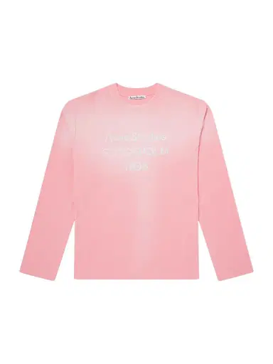 Acne Studios Edden U 1996 Logo-Print Distressed Cotton and Hemp-Blend T-Shirt - Men | Thumbnail 1