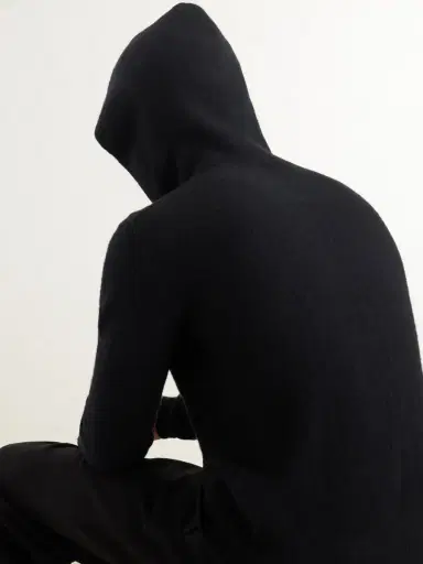 Rick Owens Cashmere-Blend Hoodie - Men | Thumbnail 5