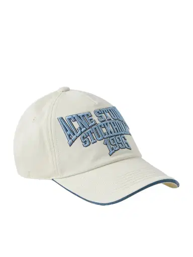 Acne Studios Logo-Embroidered Cotton-Twill Baseball Cap - Men | Thumbnail 1 Acne Studios Logo-Embroidered Cotton-Twill Baseball Cap - Men | Thumbnail 1