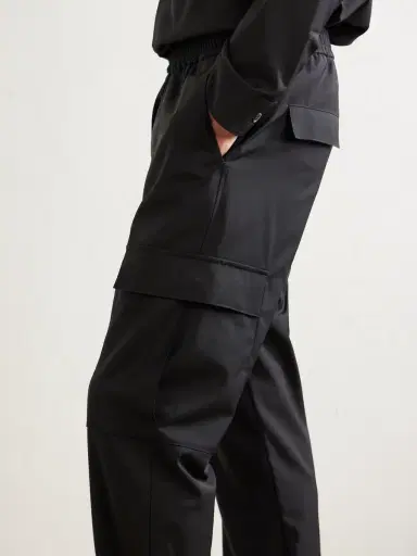 Barena Straight-Leg Virgin Wool-Gabardine Cargo Trousers - Men | Thumbnail 5