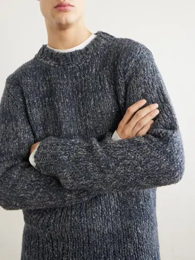 Barena Alpaca, Wool and Linen-Blend Sweater - Men | Thumbnail 5 Barena Alpaca, Wool and Linen-Blend Sweater - Men | Thumbnail 5