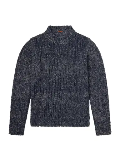 Barena Alpaca, Wool and Linen-Blend Sweater - Men | Thumbnail 1 Barena Alpaca, Wool and Linen-Blend Sweater - Men | Thumbnail 1