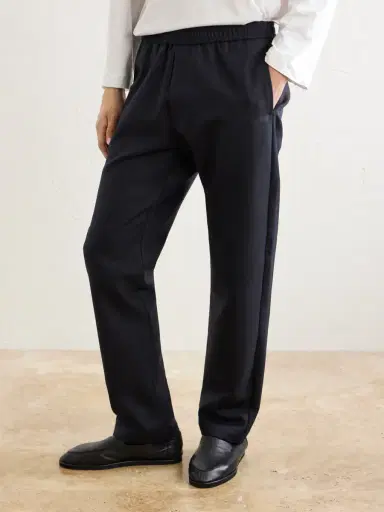 Barena Straight-Leg Herringbone Virgin Wool Trousers - Men | Thumbnail 3