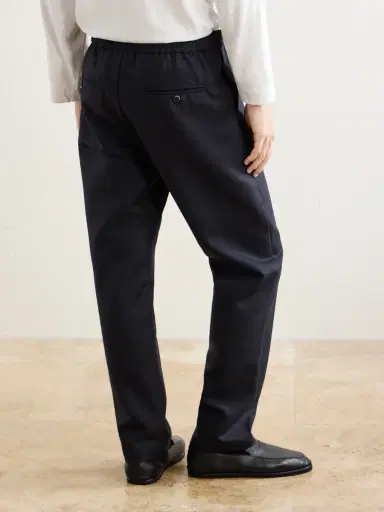 Barena Straight-Leg Herringbone Virgin Wool Trousers - Men | Thumbnail 4