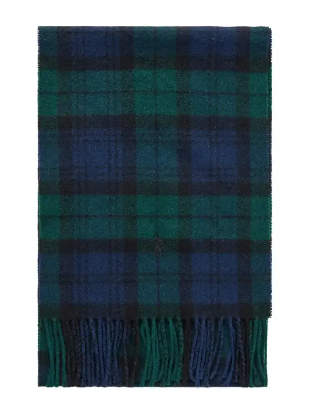 Polo Ralph Lauren Fringed Logo-Embroidered Recycled Wool-Blend Scarf - Men