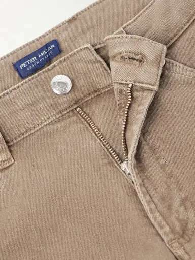 Peter Millar Fairfield Straight-Leg Garment-Dyed Jeans - Men | Thumbnail 6