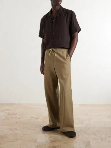 James Perse Convertible-Collar Linen Shirt - Men | Thumbnail 2