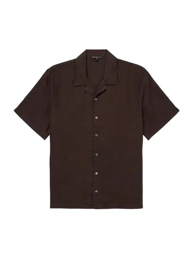 James Perse Convertible-Collar Linen Shirt - Men