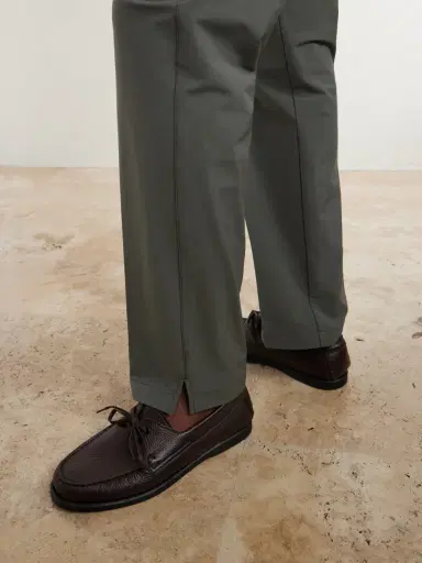 James Perse Slim-Fit Stretch Cotton-Blend Trousers - Men | Thumbnail 5