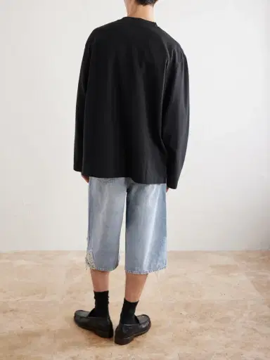 Acne Studios Logo-Print Cotton-Jersey T-Shirt - Men | Thumbnail 4 Acne Studios Logo-Print Cotton-Jersey T-Shirt - Men | Thumbnail 4